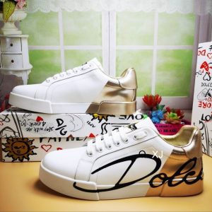 Premium Portofino Script Logo Sneakers (Men/Wmns)