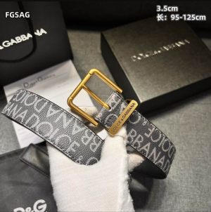 Premium Jacquard Coated Canvas Belt (35mm)