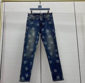 Premium DG Jacquard Denim Jeans