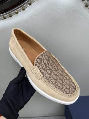Premium Oblique Suede Loafer